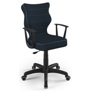 Entelo Good Chair Norm TW24 sötétkék és fekete ergonomikus irodaszék