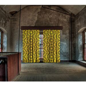 Arbuz sárga függöny 140 x 260 cm