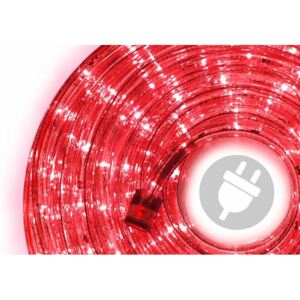 Fénykábel NEXOS 10m/240x LED - piros