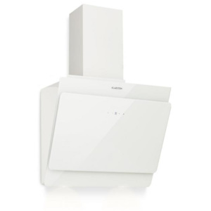 Klarstein Aurica 60, páraelszívó, 60 cm, 610 m³/óra, LED, Touch, üveg, fehér