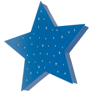 Montu csillag alakú kék fali lámpa - Glimte