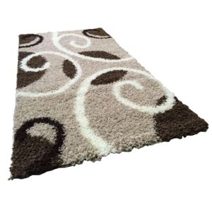 Shaggy Lia barna szőnyeg 120x170 cm