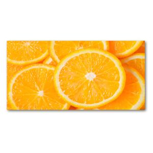 Fali üvegkép Narancs szeletek