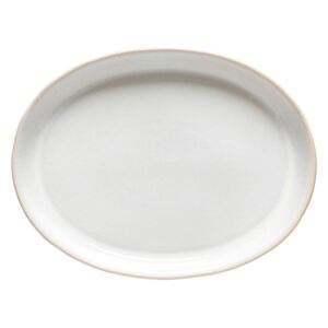 Roda fehér agyagkerámia szervírozó tányér, 34 x 24,7 cm - Costa Nova