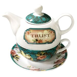 Teáskanna csészével, porcelán, SUNDAY AFTERNOON TEA