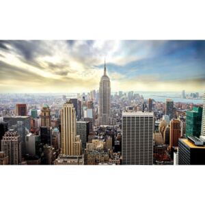 Vlies fotótapéta: Manhattan látképe - 624x219 cm