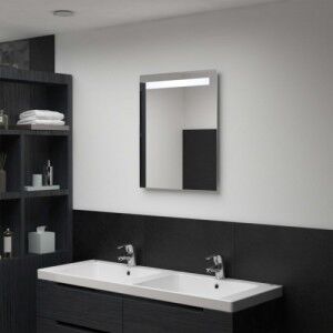 LED-es fürdőszobai falitükör 50 x 60 cm