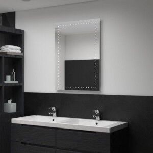 LED-es fürdőszobai falitükör 60 x 80 cm