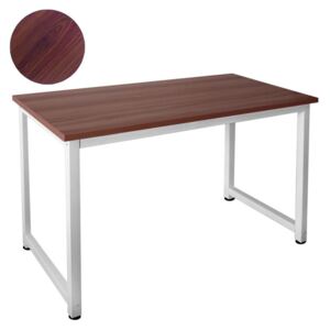 Aldabra HWD12060 íróasztal, irodai asztal, sötétbarna színben