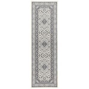 Parun Tabriz krémszínű és szürke szőnyeg, 80 x 250 cm - Nouristan