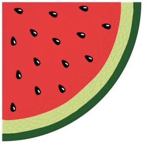 Just Watermelon kör papírszalvéta 32 cm, 12db-os