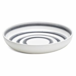 Omaggio szürke-fehér agyagkerámia tányér, ⌀ 30 cm - Kähler Design
