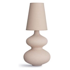 Balustre világos rózsaszín agyagkerámia asztali lámpa - Kähler Design
