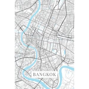 Bangkok white térképe