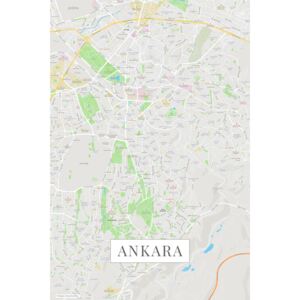 Ankara color térképe