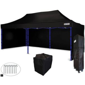 Esküvői sátor 3x6m - Fekete