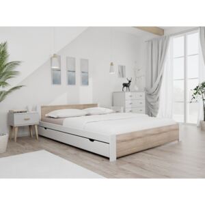 IKAROS ágy 120x200 cm, fehér Matrac: matrac nélkül, Ágyrácsok: Ágyács nélkül