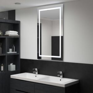 LED-es fürdőszobai tükör érintésérzékelővel 60 x 100 cm