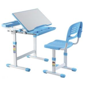 FUN DESK CANTARE Gyerek íróasztal székkel - kék