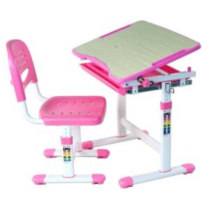 FUN DESK PICCOLINO Gyerek íróasztal székkel - rózsaszín