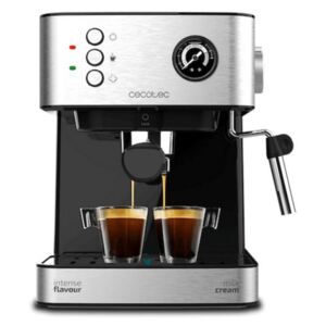 Manuális Express Kávéfőző Cecotec Power Espresso 20 Professionale 1,5 L Ezüst Szín ű Fekete