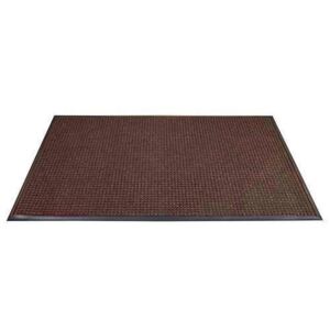 Beltéri lábtörlő szőnyeg lejtős éllel, 150 x 90 cm, barna