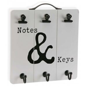 Kulcstartó notes & keys