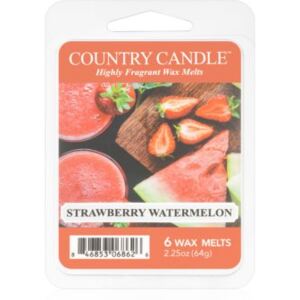 Country Candle Strawberry Watermelon illatos viasz aromalámpába 64 g