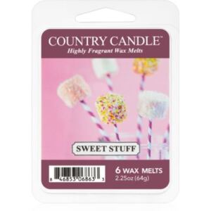 Country Candle Sweet Stuf illatos viasz aromalámpába 64 g