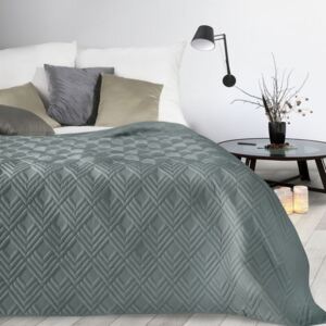 Modern, szürke ágytakaró mintával Szélesség: 200 cm | Hossz: 220 cm