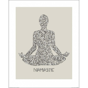 Louise Tate - Namaste Festmény reprodukció, (40 x 50 cm)