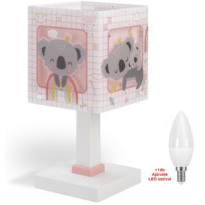 Dalber 63261S Koala pink gyerek szobába illő asztali lámpa