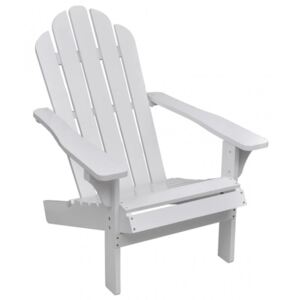 Fehér fa kerti szék