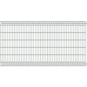 Kerítés panel 3D 2,5m / 1,23m horganyzott + RAL 7016