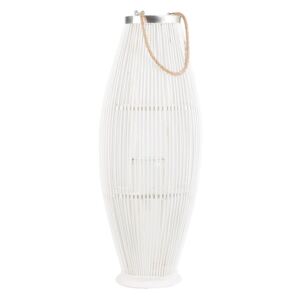 Stílusos Fehér Bambusz Lámpás 84 cm TAHITI
