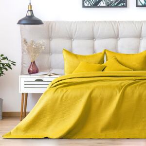 Mikrofiber ágytakaró – sárga – választható méretben