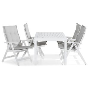Asztal és szék garnitúra VG6061 Fehér