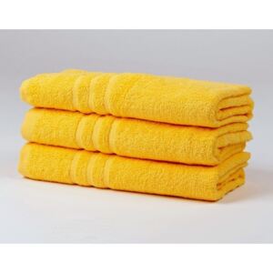 Dobrý Textil Törölköző Economy 50x100 - Žlutá | 50 x 100 cm