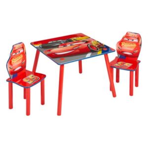 Gyerekasztal székekkel - Verdák piros