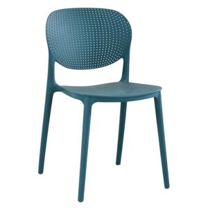 Rakásolható szék, kék, FEDRA