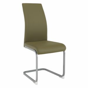 Étkező szék, oliva zöld/szürke, NOBATA