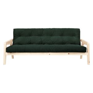 Grab Raw/Dark Green variálható kanapé - Karup Design