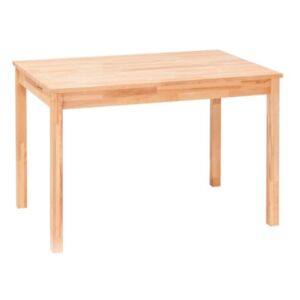 MCA Living tömör fa étkezőasztal, bükk, 110x70x76 cm