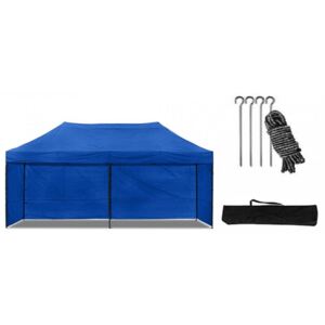 Összecsukható sátor 3x6 Kék All-in-One