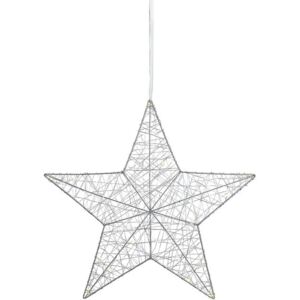 Artur ezüstszínű, függő dekorációs világítás, ø 50 cm - Markslöjd