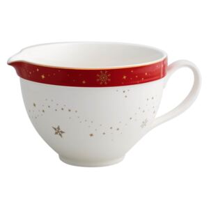 Alleluia New Bone China karácsonyi porcelán teáscsésze, ⌀ 19 cm - Brandani