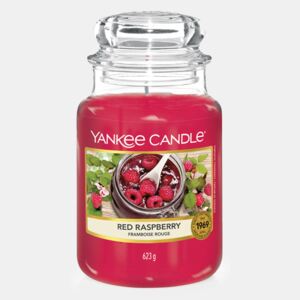 Yankee Candle Red Rapsberry nagy gyertya piros