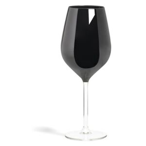 Borospohár, üveg, 500 ml, Ø6xH23 cm, Color Wine Fekete