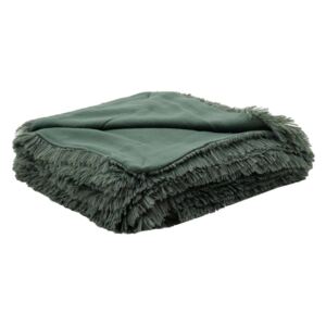 Puha műszőrme takaró, 125x150 cm, khaki - GRISOU