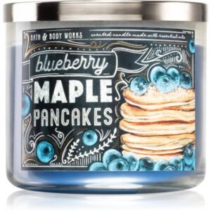 Bath & Body Works Blueberry Maple Pancakes illatos gyertya 411 g